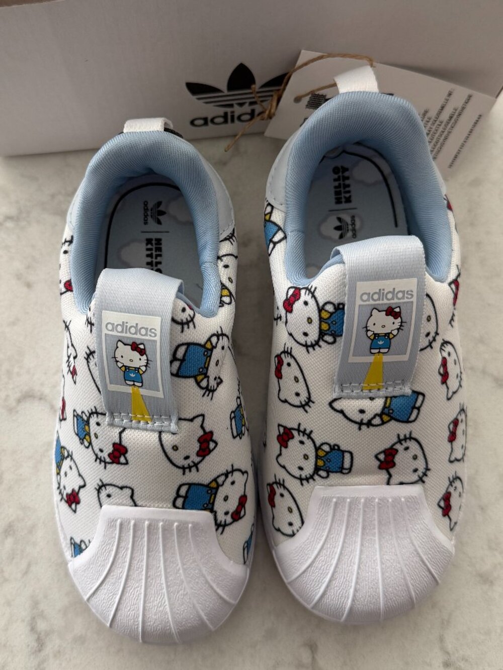 Adidas x Hello Kitty Superstar 360 toddler 8.5 kids Sanrio